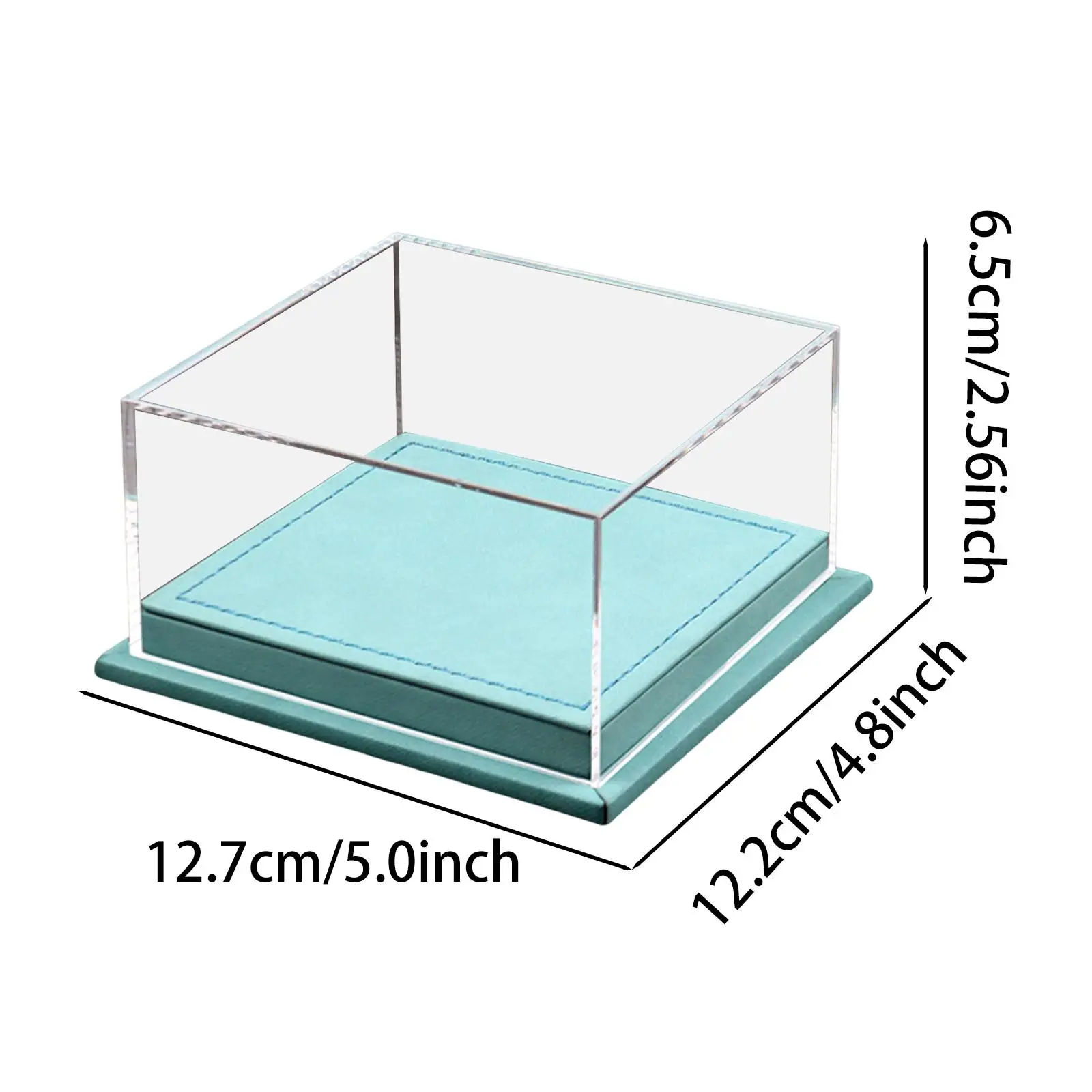 Vitrina de dos modelos de coche a escala 1/64 para decoración del hogar, accesorio, organizador de modelo de vehículo multifuncional resistente, tapa acrílica transparente