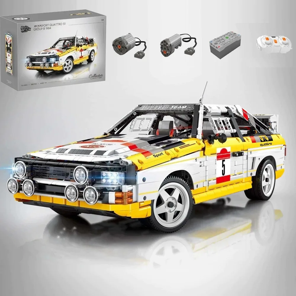 3887PCS Technische MOC 1:8 Racing Sport Retro Rally Auto Bouwstenen Klassieke Sportwagen Model DIY Speelgoed voor Kid volwassen Jongens Gift