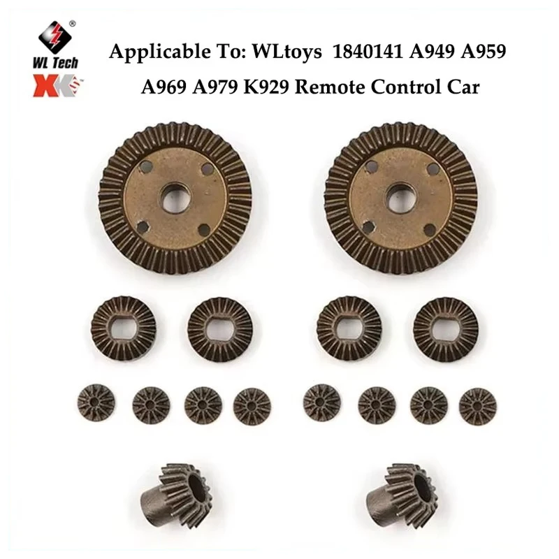 WLtoys A949 A959 A969 A979 A959-B A969-B A979-B actualización accesorios diferenciales de Metal A959-B-28 inferior de coche piezas de repuesto de coches RC