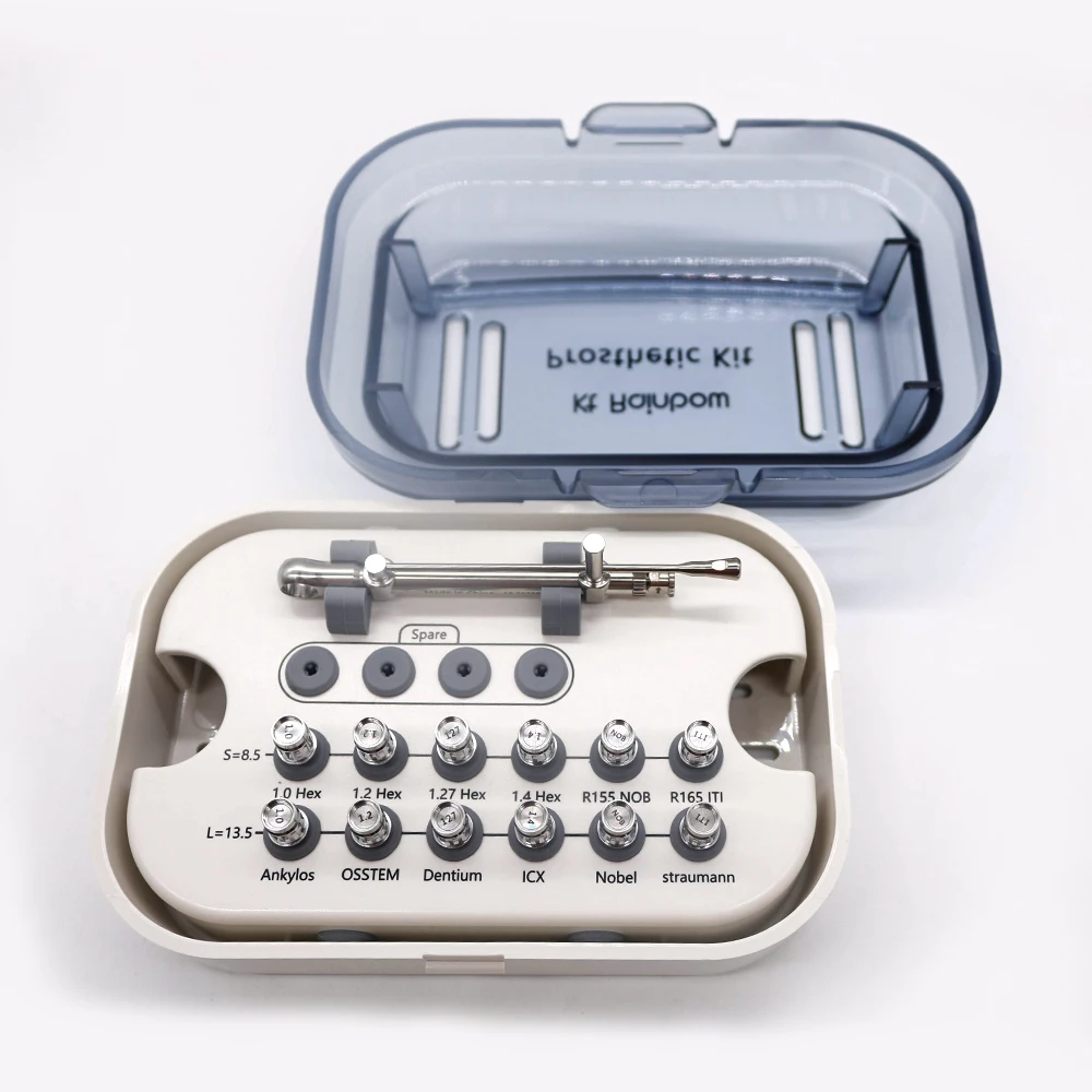 Dental Implant Tools Torque Wrench Screw drives Prosthetic Kit