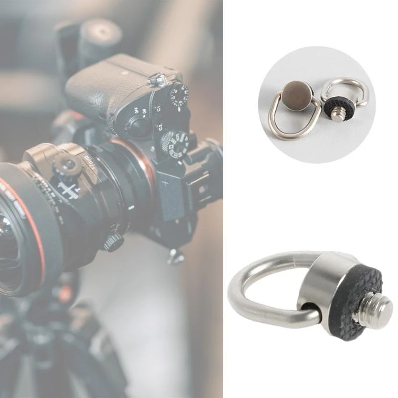 Camera Mounting Screws D Shaped 1/4" 20 for Tripods Monopod and Quick Release Systems
