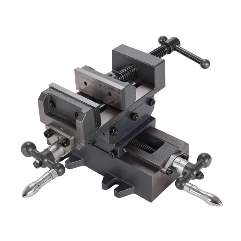 

3 Inch 4 Inch Precision Cross Vise Two-Way Moving Vise Special Cross Vise Heavy Duty Cross Vise Drilling And Milling Machine