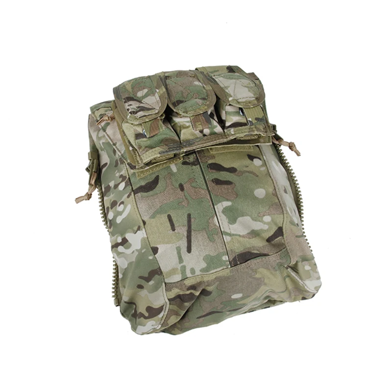 

TMC CAG Tactical Plate Carrier 2.0 Zip On Pack Zipper Panel Pouch NIR Compliant MC Multi Camo(051489)