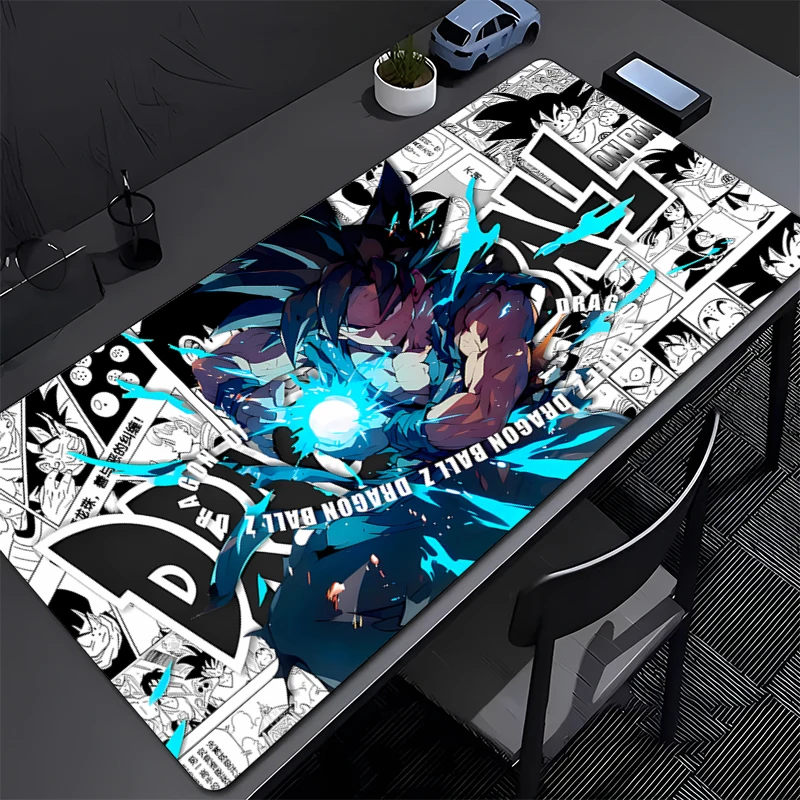 Dragon Ball Gaming Mouse Pad Gamer อุปกรณ์เสริมคอมพิวเตอร์คีย์บอร์ดลื่นตาราง Mousepad บริษัทแล็ปท็อปโต๊ะ PC Mousepad