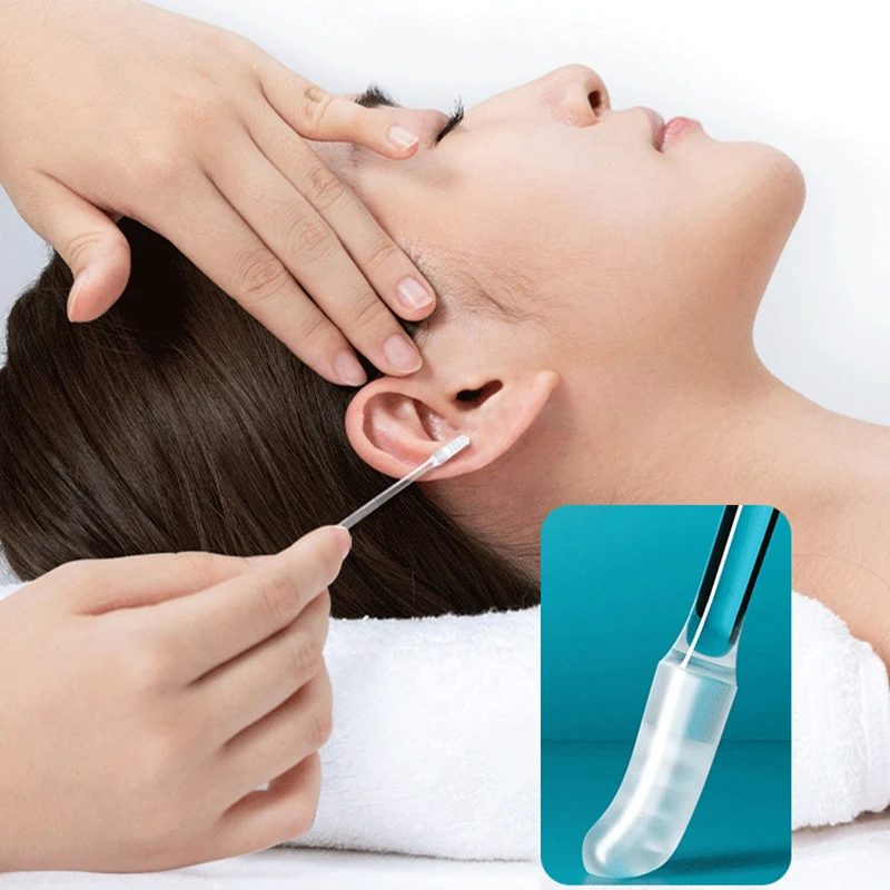 20Pcs Upgrade Strong Adhesion Sticky Ear Pick Adhesive Ear Cleaner For Ear Cleaning Reusable Sticky Ear Sticks For Child Adult~