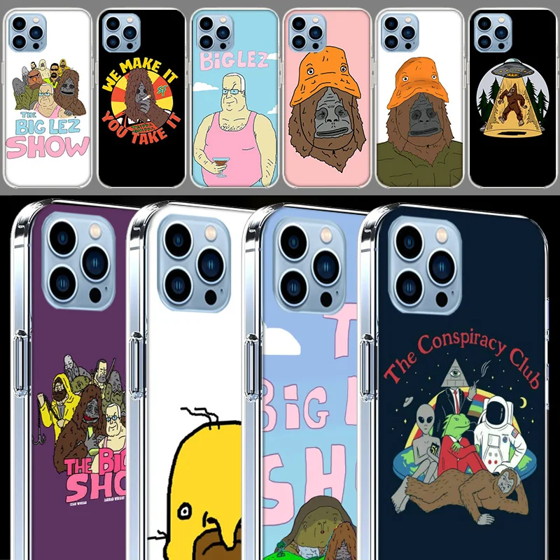The Big Lez Show Choomah Phone Clear For Apple iPhone 16 15 11 17 Pro Max Air 14 Plus 13 Pro 12 Mini 16E Cover Case Silicon