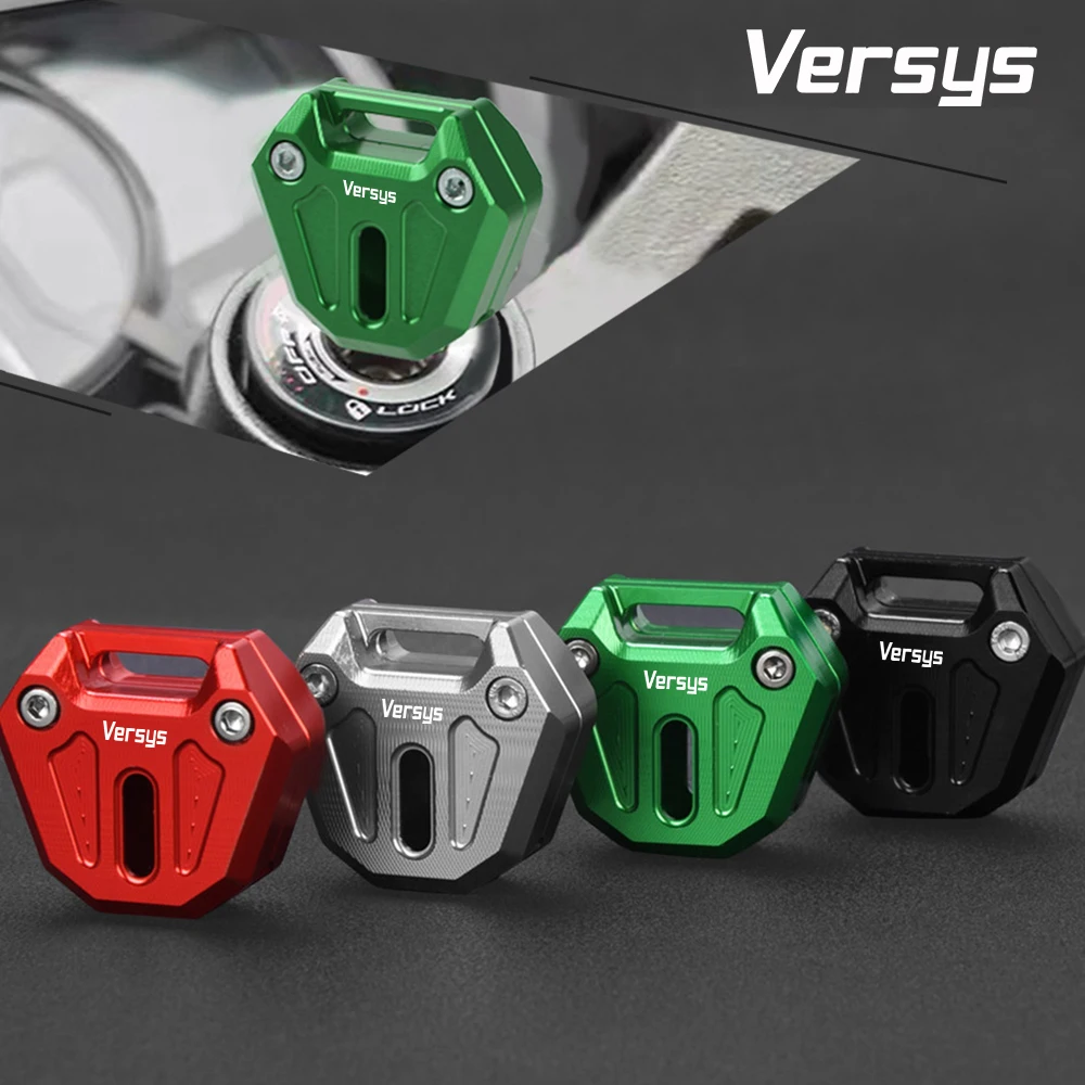 

VERSYS Logo Motorcycle Accessories Key Cover Case Shell Protection Keyring Keychain For KAWASAKI VERSYS X250 X300 1000 650 300x