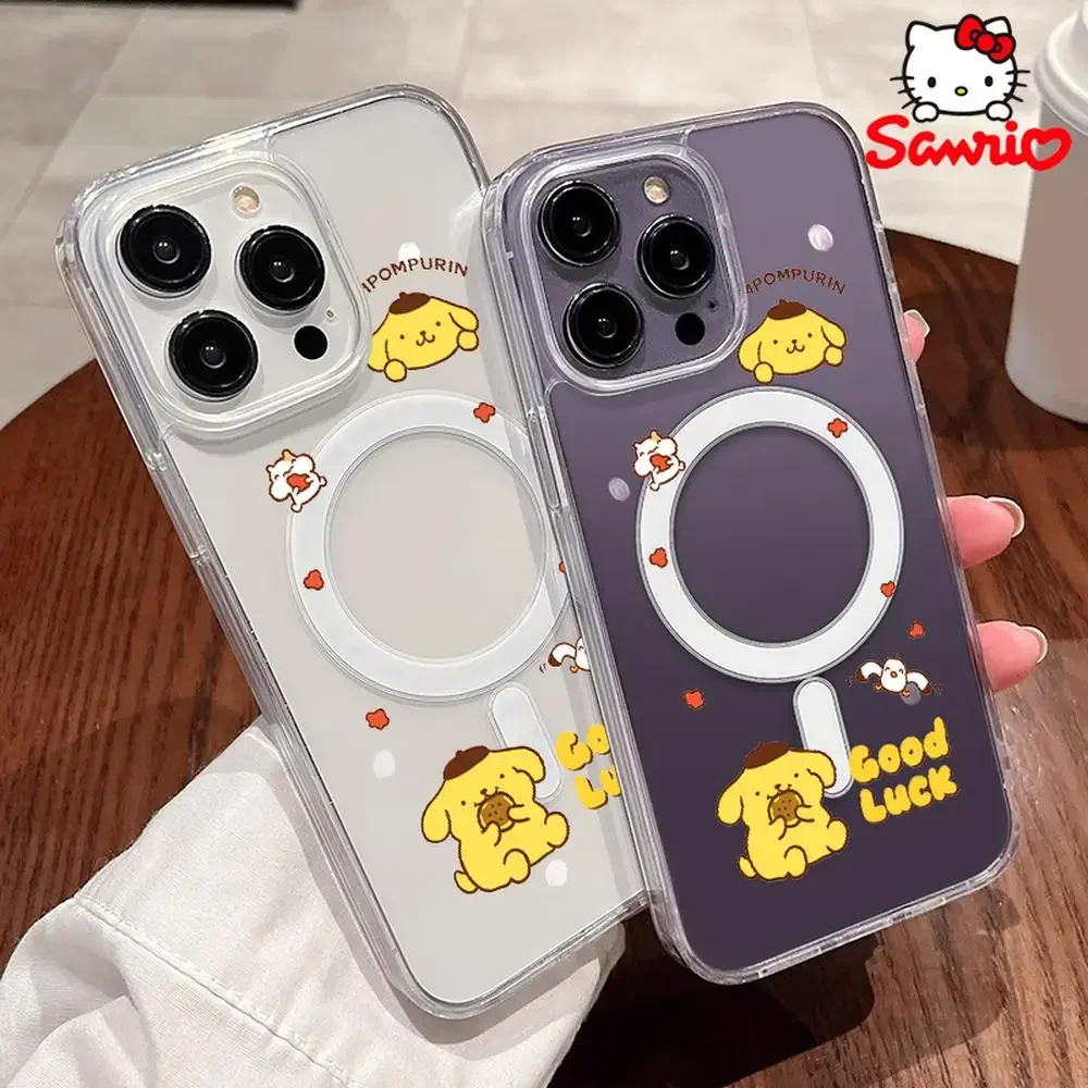 Custodia per iPhone 13 Sanrio Hellokitty Iphone 16/15/14/13/12/11/x/xs/xs Max Custodia per telefono per ragazze Accessorio per cartoni animati Hello Kitty