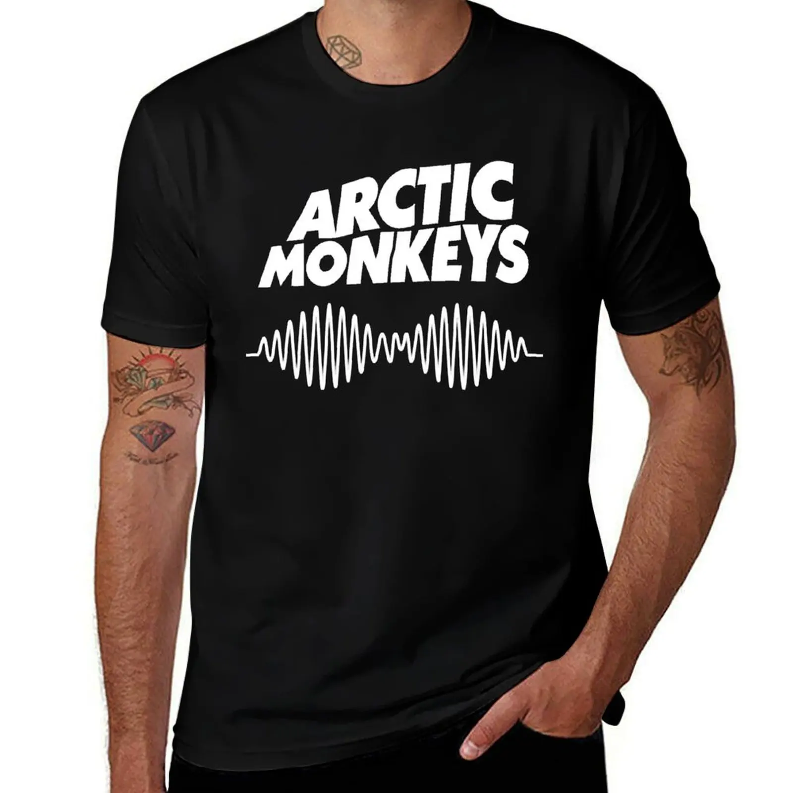Glossy Monkeys Logo T-Shirt Simple Graphic Design T-Shirt