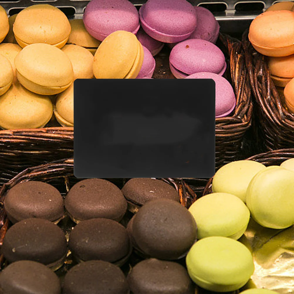 

8pcs Price Tag Stand Abs Quick Stand For Retail Store Office Supermarket Advertising Sign Display Rack Chalkboard