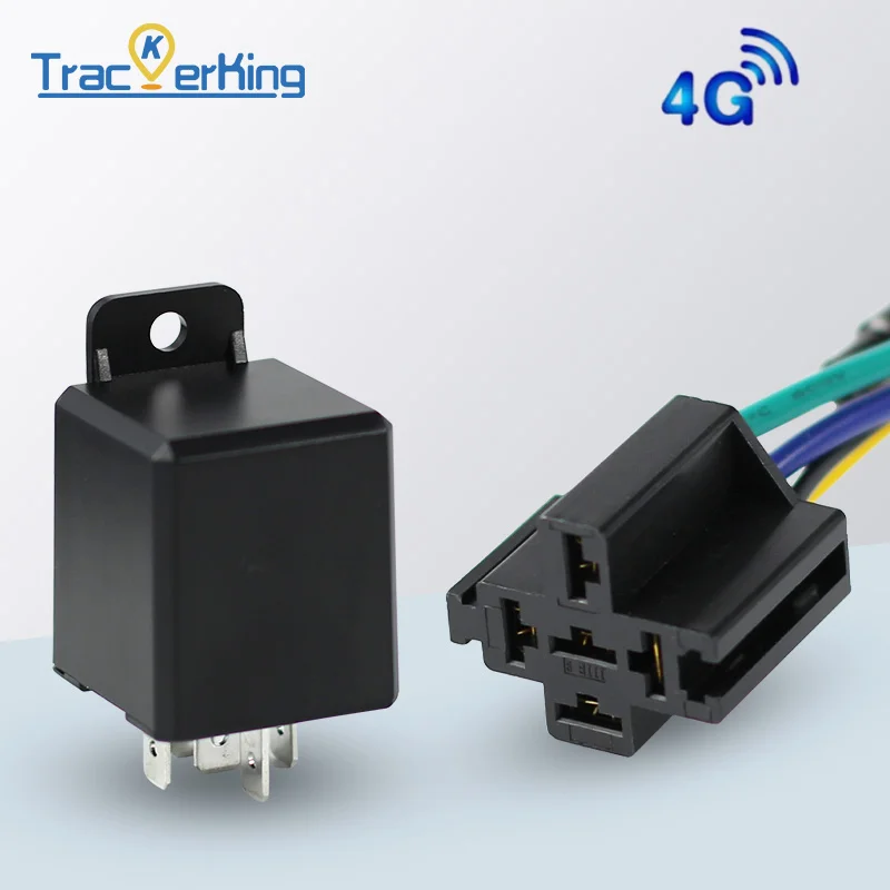 GPS Car Tracking Device Trackerking DK09 Real Time Tracking GSM SMS Locator with App Designed Like a Relay