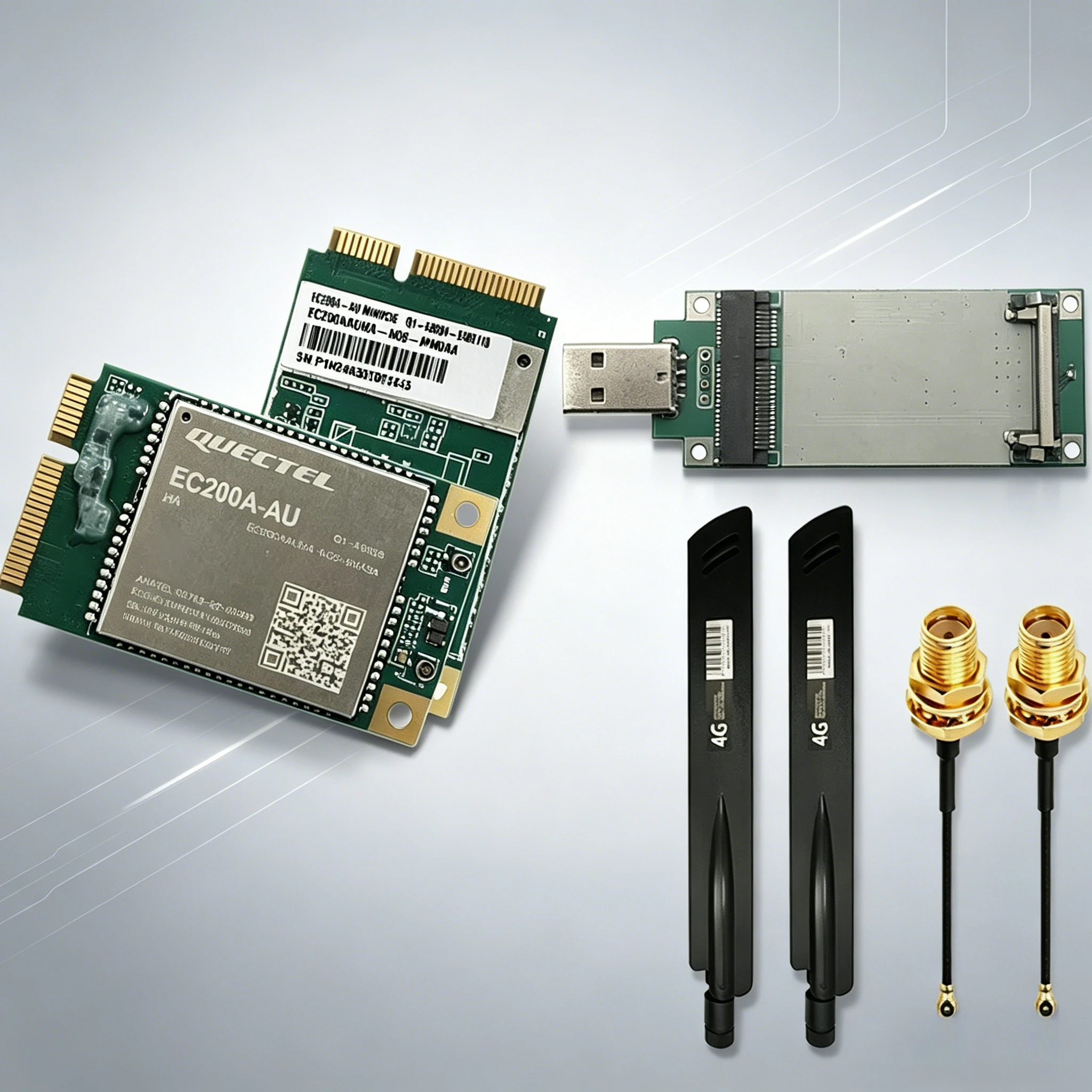 quectel-ec200a-lte-cat4-ec200a-au-mini-pcie-モジュール-アンテナ付き-ec25-au-ec21-au-uc200a-au-eg25-g-ec200d-モデムと互換性あり