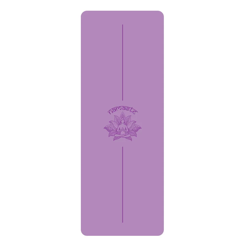 ยางธรรมชาติเสื่อโยคะ Professional Lotus รูปแบบ PU เสื่อโยคะสิ่งแวดล้อมวัสดุกีฬาพิลาทิส Reformer 183 ซม.* 68 ซม.* 5 มม.