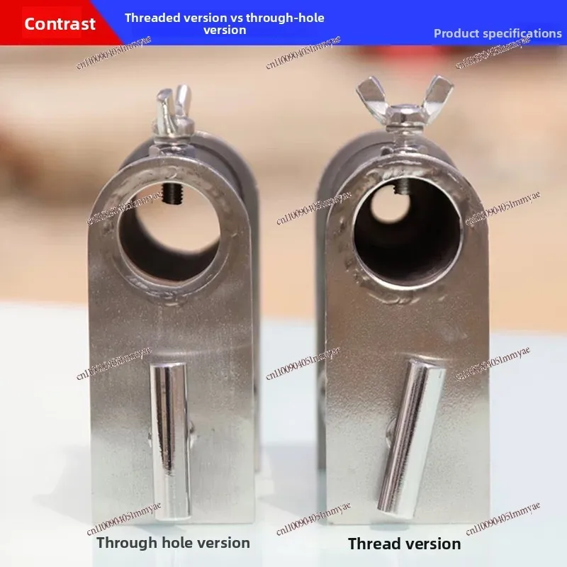 Strong clip fishing umbrella frame bracket Diaotai bridge fishing G type stainless steel strong