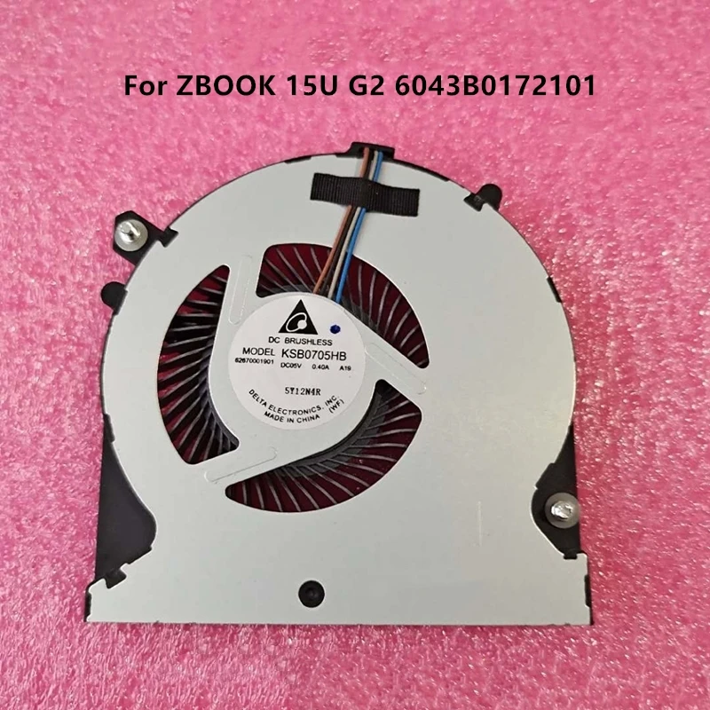 Brand New Original Laptop CPU GPU Cooling fans For HP ZBOOK 15U G2 6043B0172101 796898-001 DC05V 0.40A