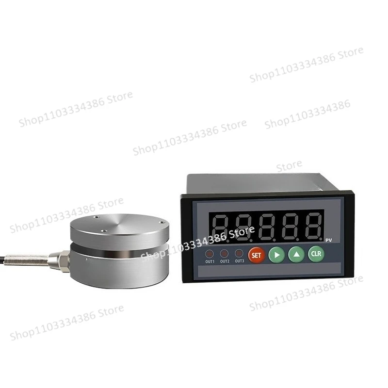 

Flat Cylinder Hydraulic Press Measuring Pressure Weighing Sensor Supporting Digital Display