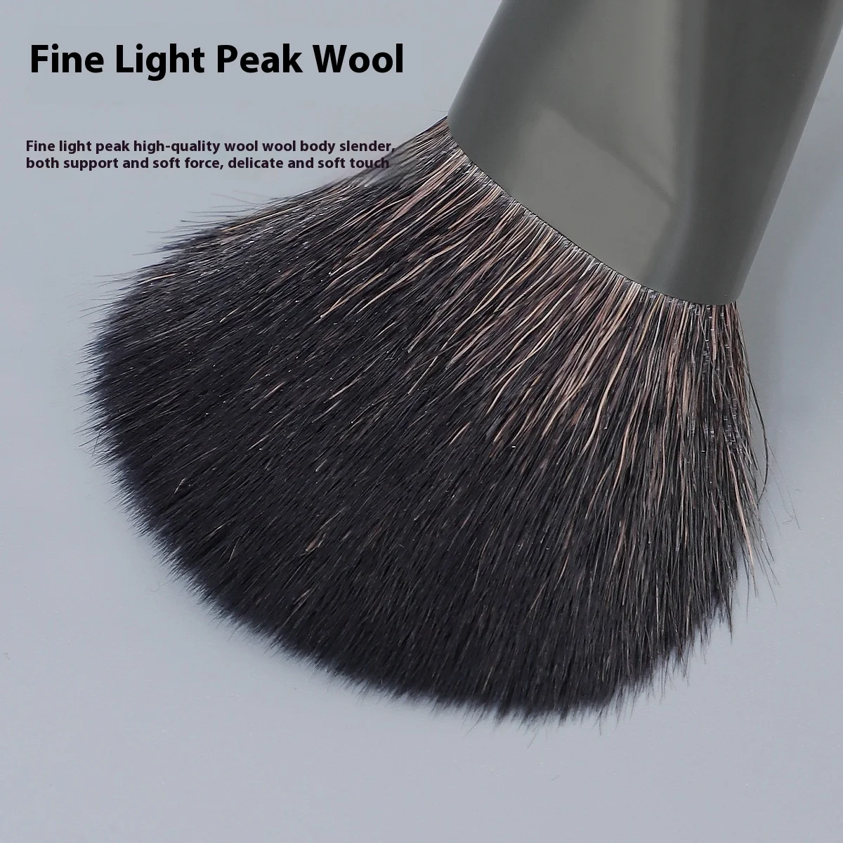 مجموعة فرش مكياج من الخشب الطبيعي مكونة من 14 قطعة، فرش احترافية مضادة للحساسية صديقة للبيئة لظلال العيون والمزج والمسحوق