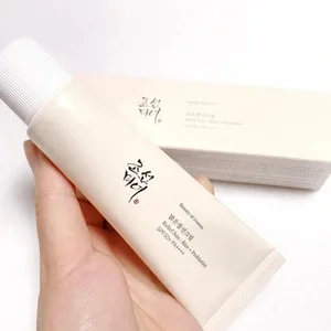 SPF50 + واقي من الشمس الكوري أرز بروبيوتيك واقي من الشمس كريم تبييض البشرة المضاد للأشعة فوق البنفسجية حزمة مرطب لطيف للوجه 50 مل أفضل 8 كريمات مقصورة تشمس اصطناعي مبيعا - No3