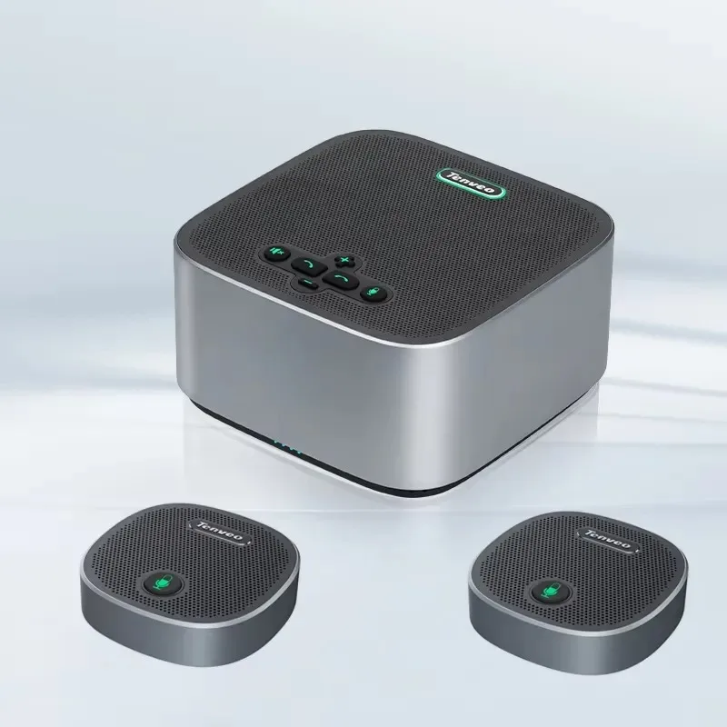 Hot Sale TENVEO M6BEX Portable Conference Speakerphone Long Standby Wireless Conference Speakerphone
