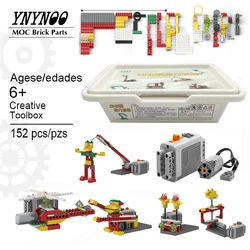 152Pcs/lot Educational and Dacta Series WeDo 1.0 Robotics Construction Set Building Blocks STEM DIY Bricks Toys Gifts