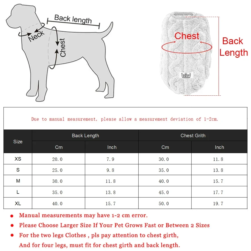 Pakaian anjing bulu lembut untuk anjing kecil sweter kucing musim gugur musim dingin hangat pakaian rompi anak anjing anjing Prancis Bulldog Yorkshire kostum hewan peliharaan