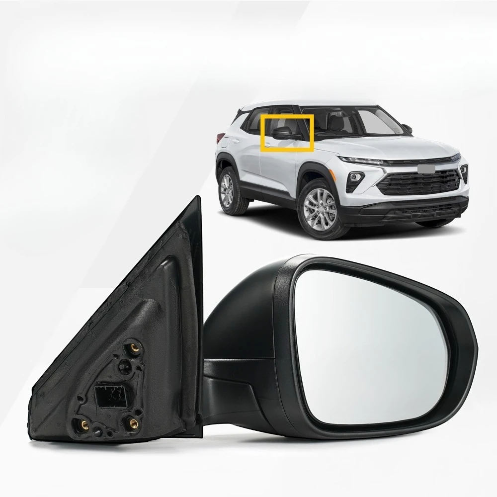 

Правое боковое зеркало для Chevrolet Trailblazer LS 2021-2025, текстурированное, с электрорегулировкой, 3-контактное