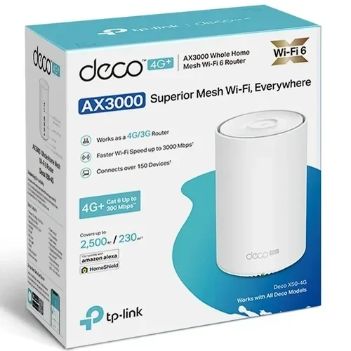 TP-link DECO X80 X50 5G 4G Cartão SIM Router Malha wifi6 Malha de