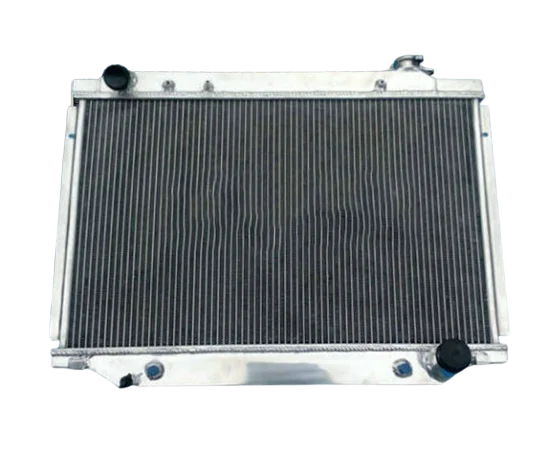 Aluminum radiator For LANDCRUISER 80 SERIES FJ80R FZJ80R 4.2 4.5L 6Cyl 1993-1997 1993 1994 1995 1996 1997 93 94 95 96 97
