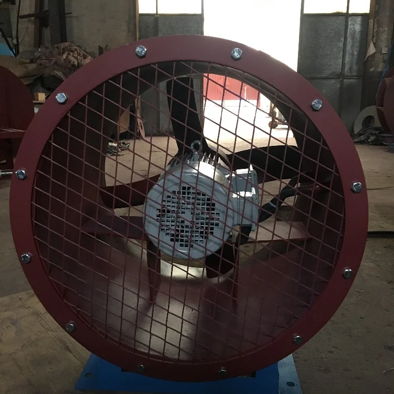 

High Temperature Proof Explosion Proof Fire Rated Cast Aluminum Axial Flow Extractor Fan with FRP & Steel Blades Farm Industries