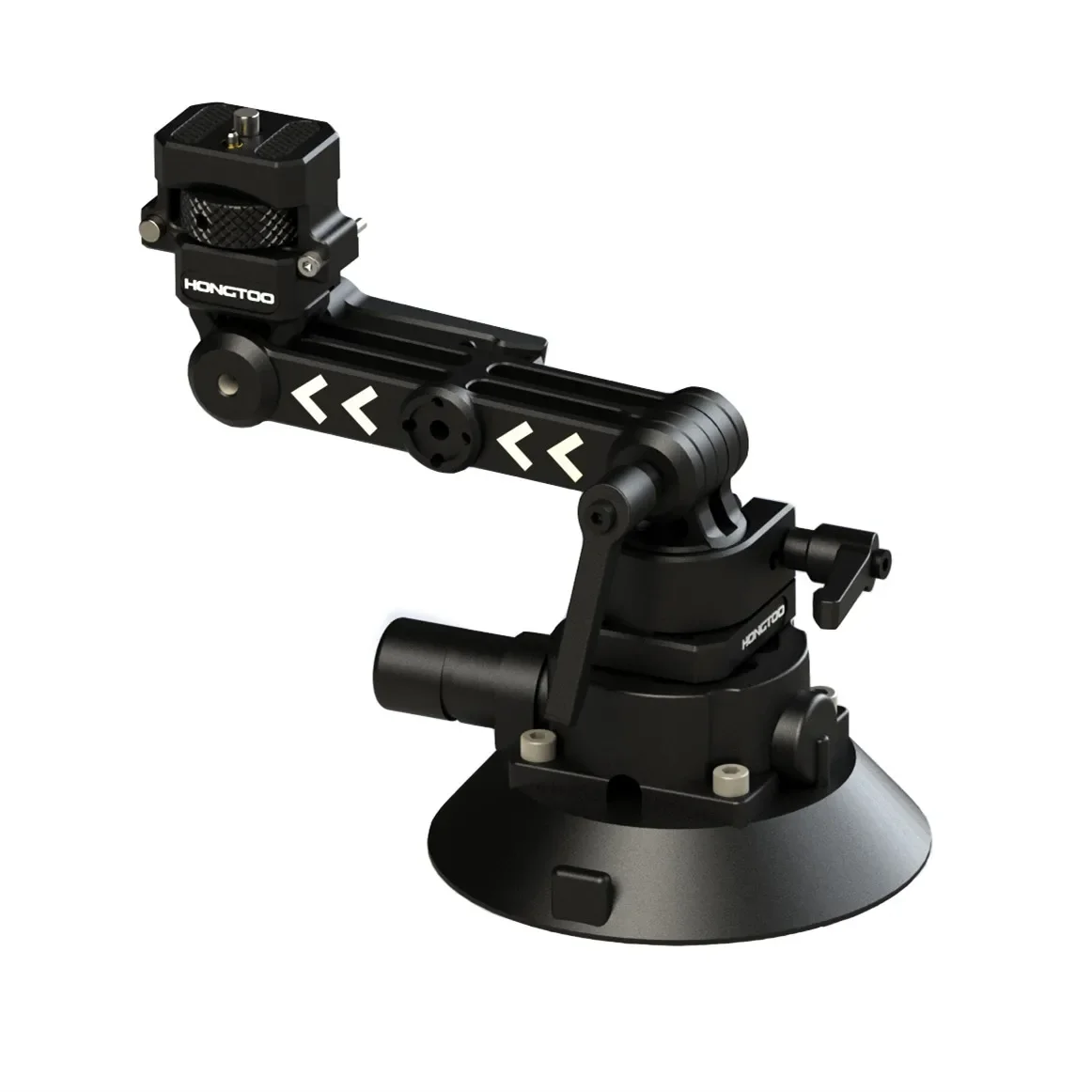 HONGTOO Car Sucker NATO Articulating Arm Support for Car Mounting Support System In-Vehicle Photography  Suction cup b