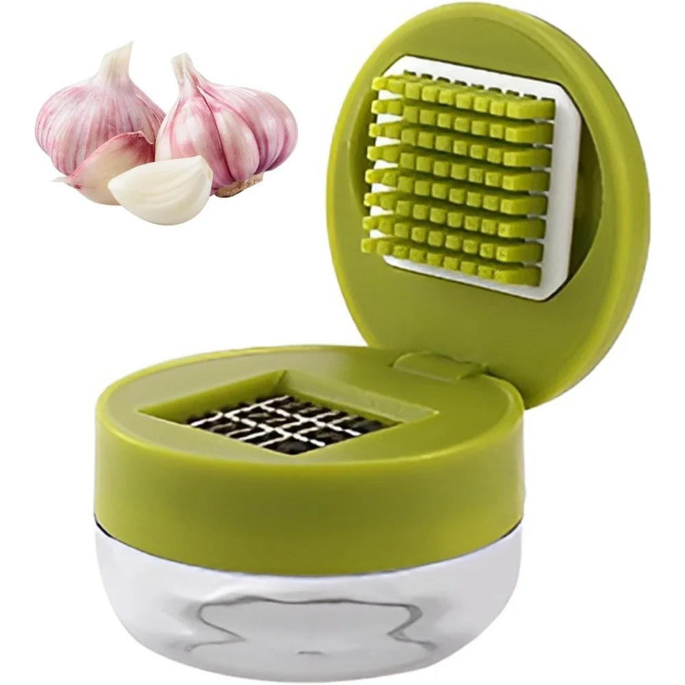 

1 Manual Garlic Press & Mincer, Ginger Crusher, Kitchen Tool Vegetable Slicer, Peeler, Small Gadget, Fruit Slicer Kitchen Utensi