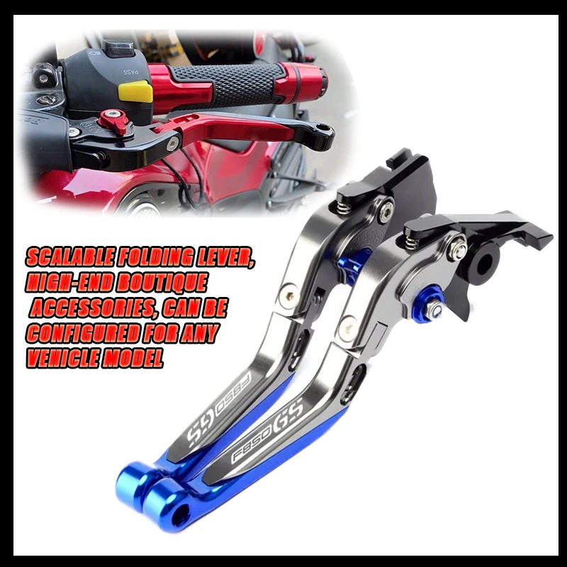 

For BMW F850GS F850 GS F 850GS 2018 2019 2020 25 Colors Motorcycle Accessories Adjustable Folding Extendable Brake Clutch Levers