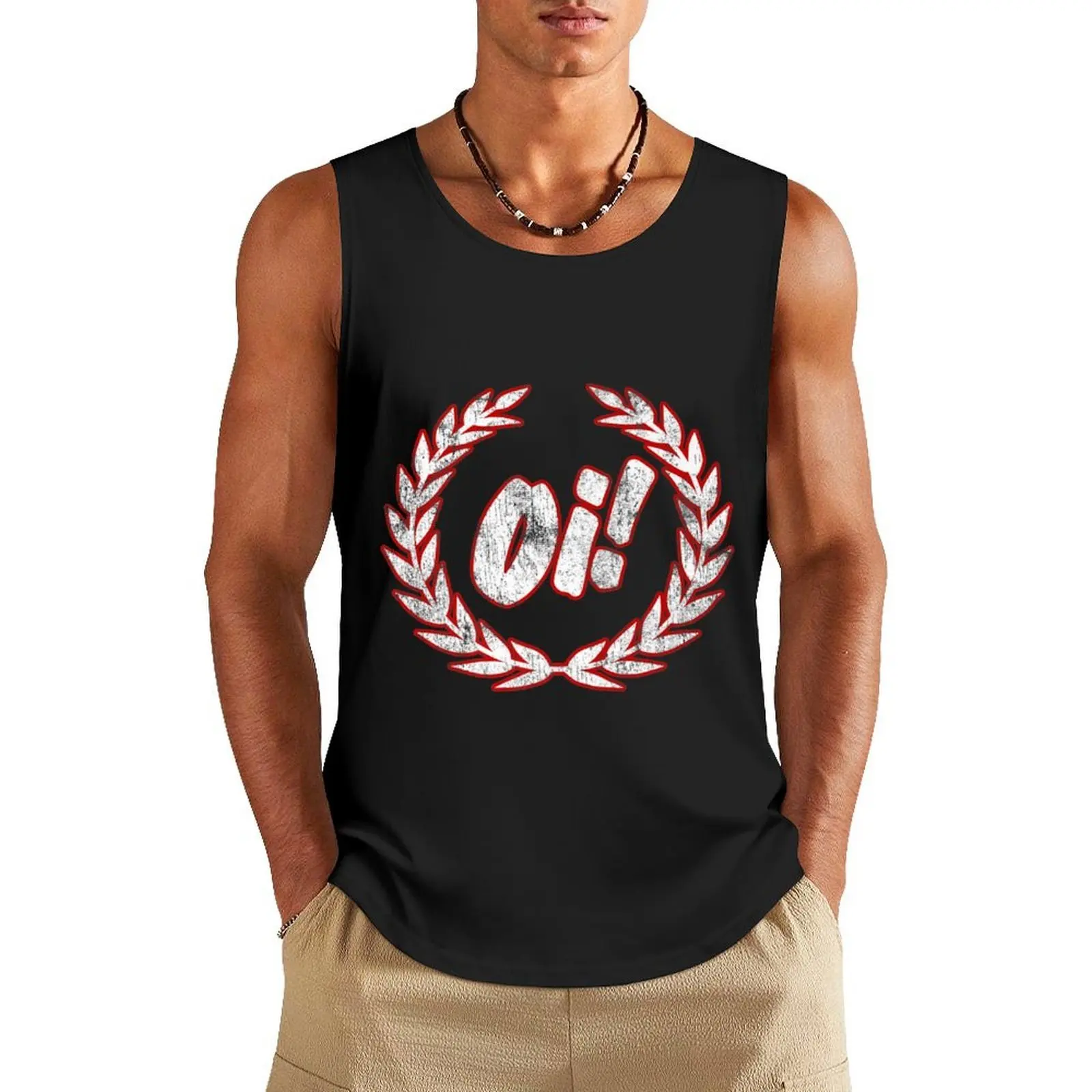 

Oi Oi Oi Skinhead Ska and Street Punk Premium Tank Top anime t-shirts sports suits clothes for men summer