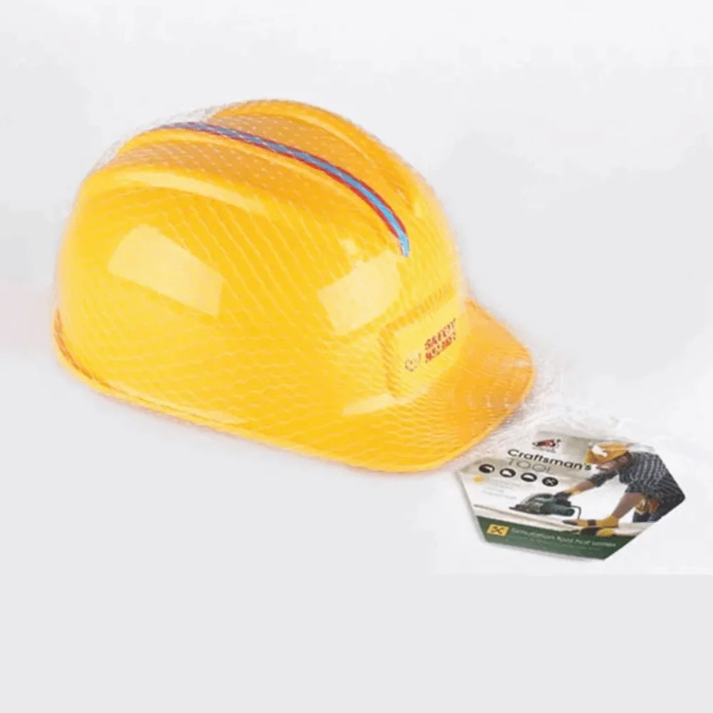 Plastic Simulation Engineering Hat Cosplay Ornaments Safety Engineering Hat Construction Hat Toy Interaction