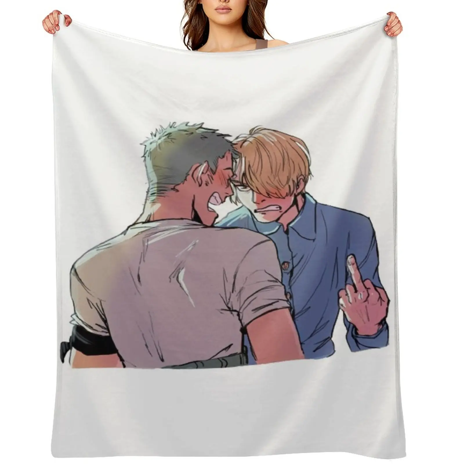 

Zosan the best Duo couple Throw Blanket Blankets Sofas Of Decoration Summer Beddings Thermal Personalized Gift Blankets