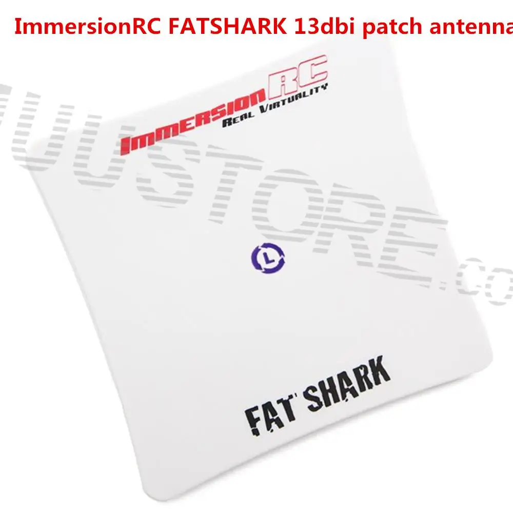 Hot Sale Immersion Fatshark SpiroNET CP Patch 5.8GHz 13dBi RHCP FPV Antenna SMA connector For FPV Multicopter Part