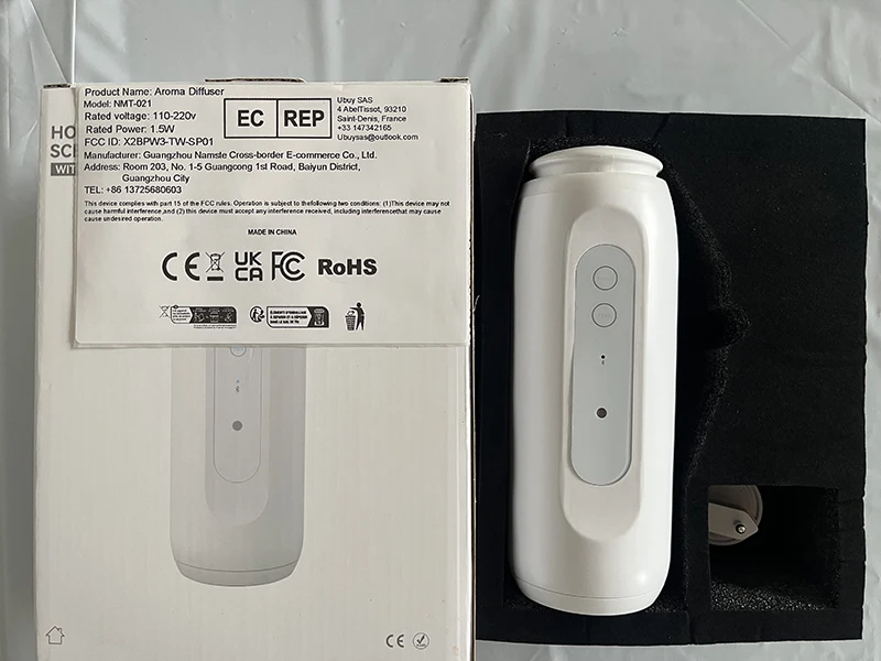 Smart Aroma Diffuser For Essential Oils Wall Plug Air Freshener_voghion.com