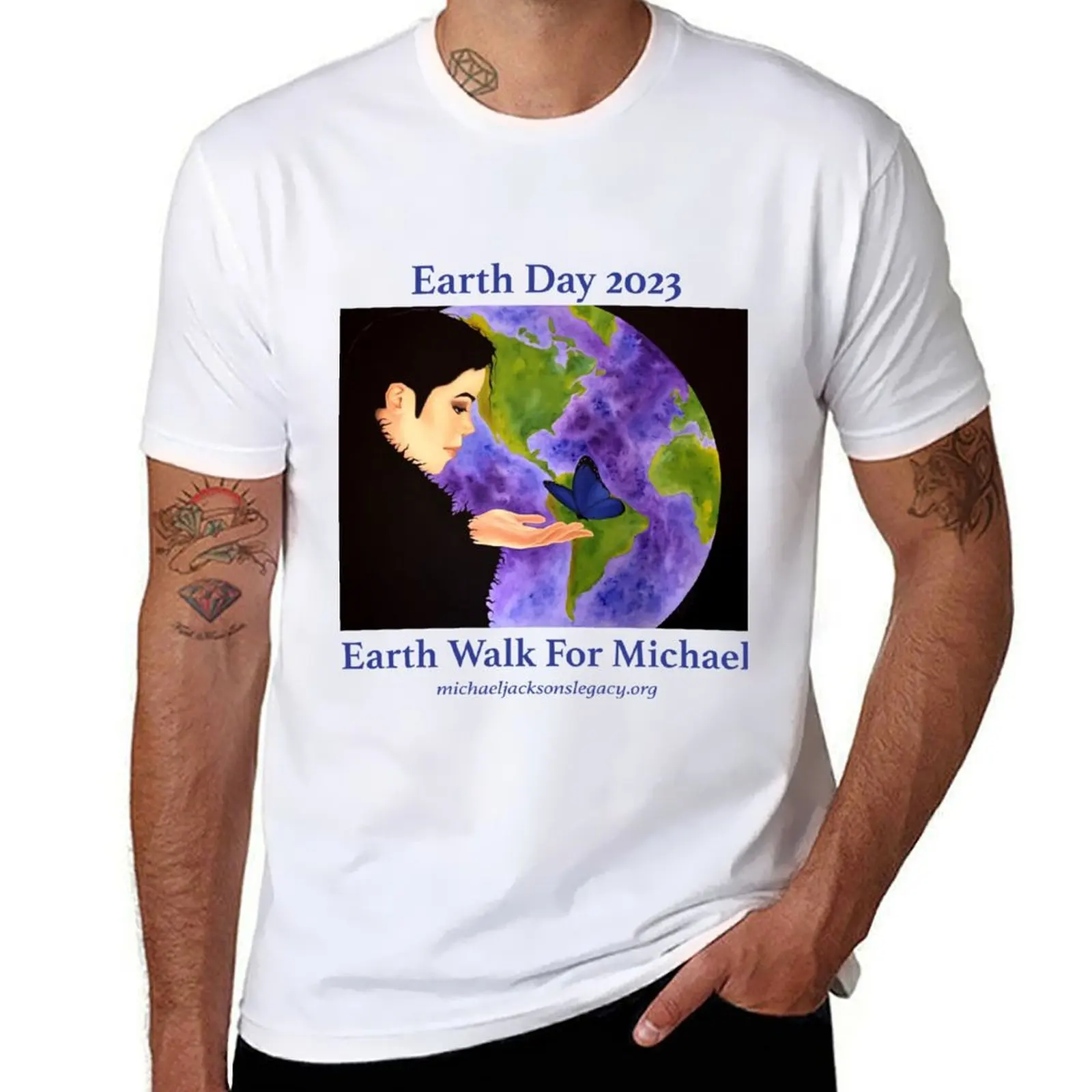 

Earth Walk 2023 T-Shirt man t shirt summer cotton t shirt pack T-Shirt