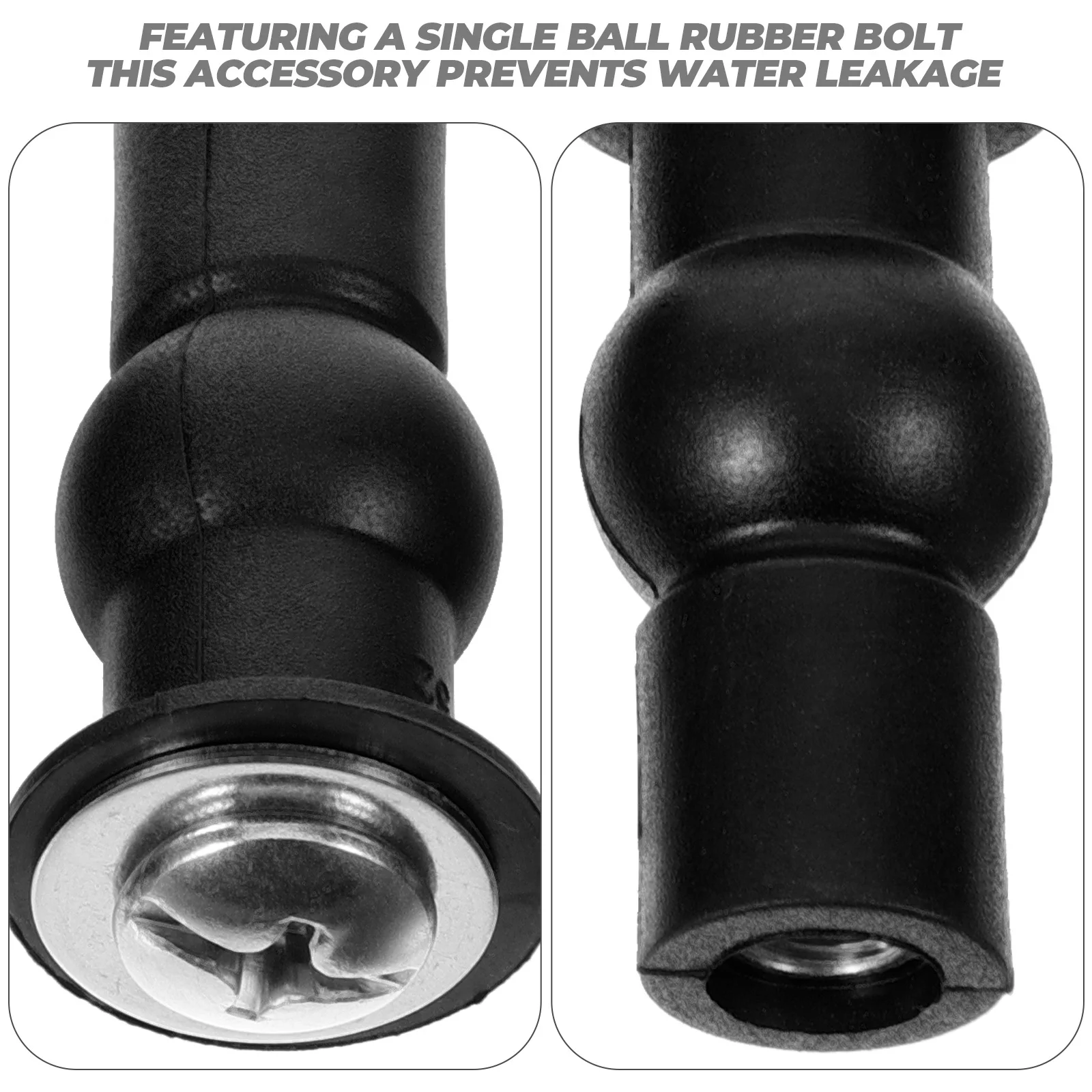 2 قطعة مقعد المرحاض تثبيت مسامير توسيع الترباس مانعة للتسرب المطاط الكرة العالمي تصاعد عدة لاستبدال غطاء المرحاض المستديرة