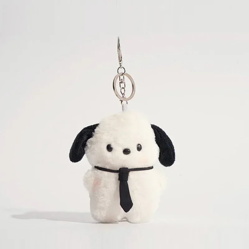 Sanrio Peripherie Cartoon Plüschtiere Puppe Schlüssel bund Kawaii Pochacco Anime Anhänger Schlüssel ring niedlichen Kinder Spielzeug Mädchen