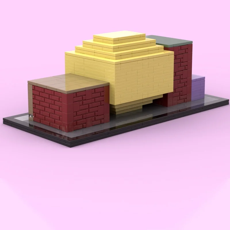 807pcs MOC Modular Buildings MINI Smiling Friends - Microscale Model Building Blocks Toys Architecture Christmas Gift Creative