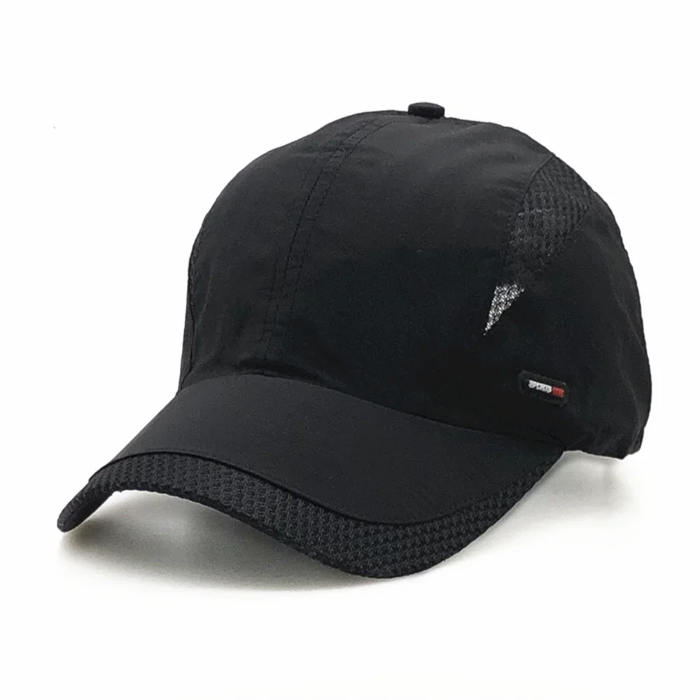

Breathable Baseball Cap for Men Summer Quick Dry Mesh Running Hat Outdoor Sport Sunscreen