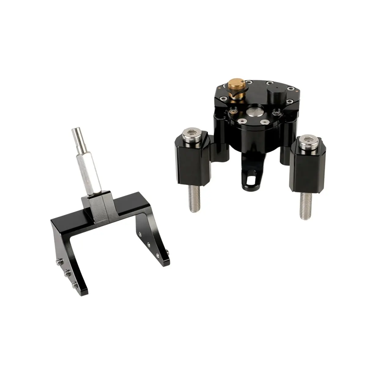 L70A Motorcycle Steering Dampes Steering Stabilizer for TE 250i 300i 250 300 FE 350 14-23 Kit Black