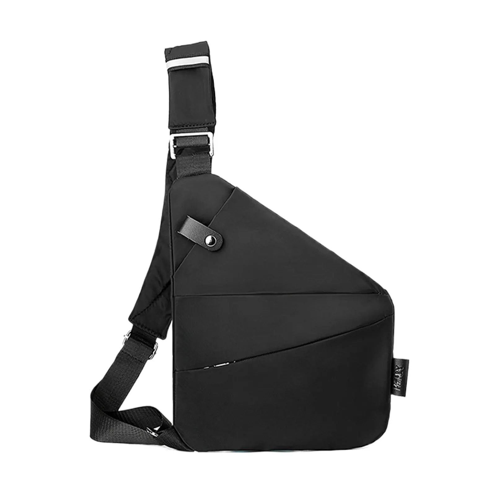 Borsa portaoggetti di grande capacità per avventure all'aria aperta Comoda da trasportare Borsa a tracolla Borsa grigia Spalla destra