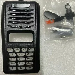 Full-keypad Replacement Repair Case Housing Cover Kit for Kenwood NX320 Radio Accessories