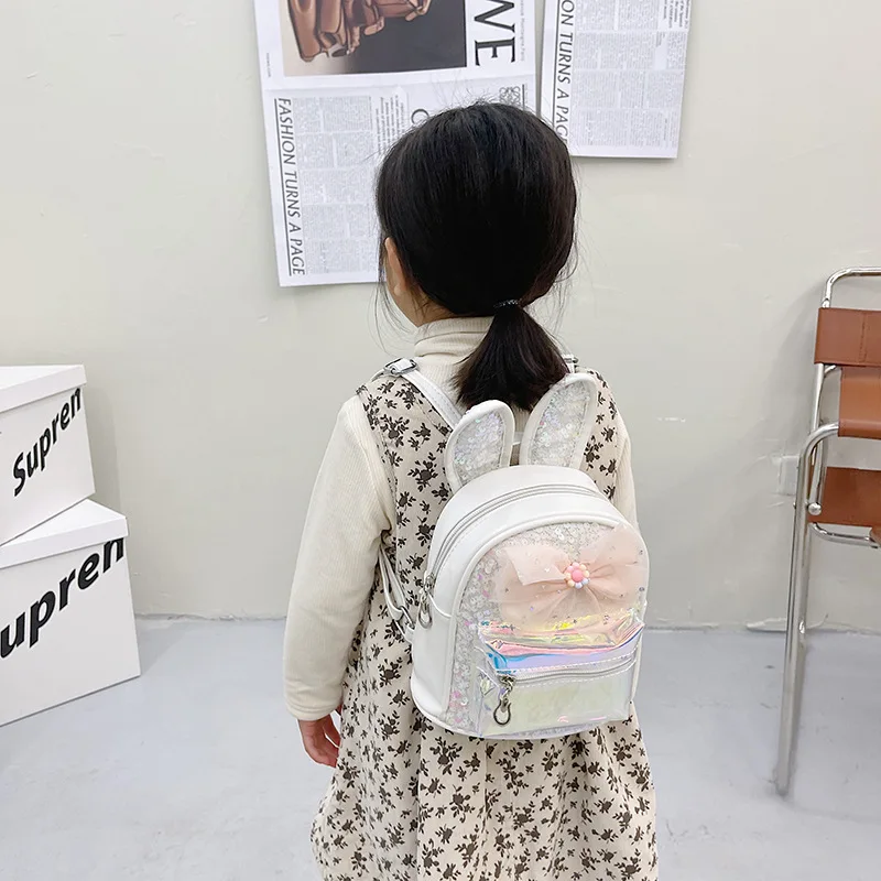 Kids Backpack PU Toddler Backpack Glitter Fashion Kindergarten Backpacks Back To School Bags Cartoon Backpack Mochilas De Hombre