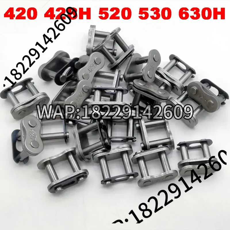 

5PCS 420 428H 520 530 630H Motorcycle Chain Master Buckle Ring Link Connector-Lock-Set Clip Scooter Motorcross Chain