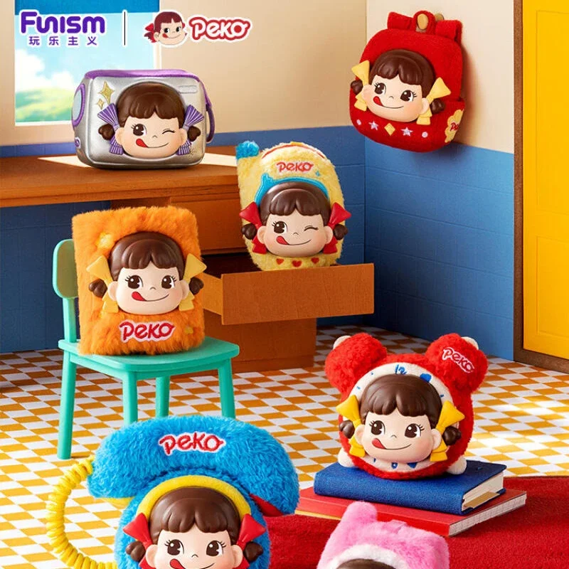 

FUNISM PEKO Memory House Series Vinyl Plush Blind Box Guess Bag Original Toys Doll Action Anime Ornaments Collection Gift