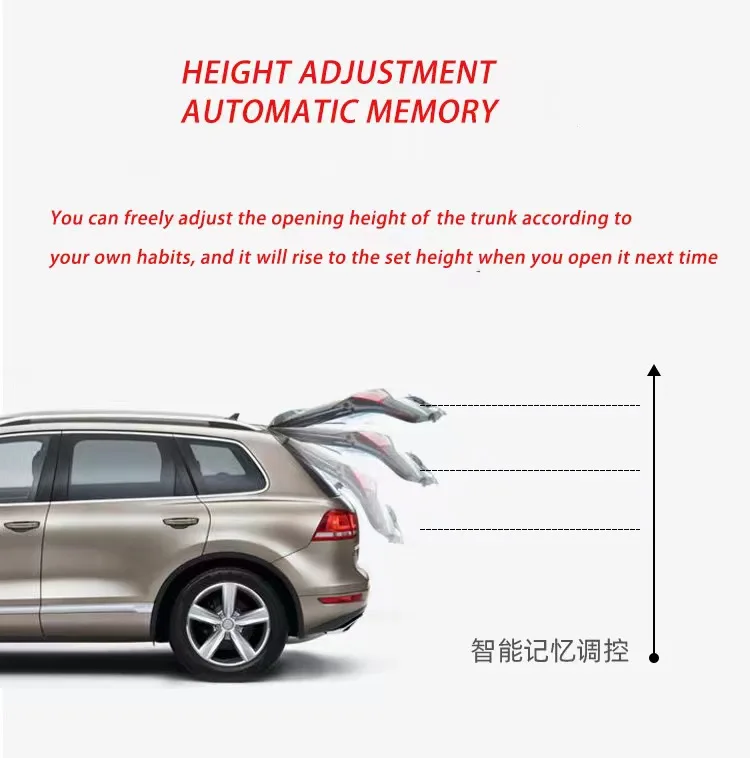 Electric Tailgate Intelligence  For Volkswagen EUR Passat GTE Automatic Induction Rear Door Lift Retrofit Car Electronics