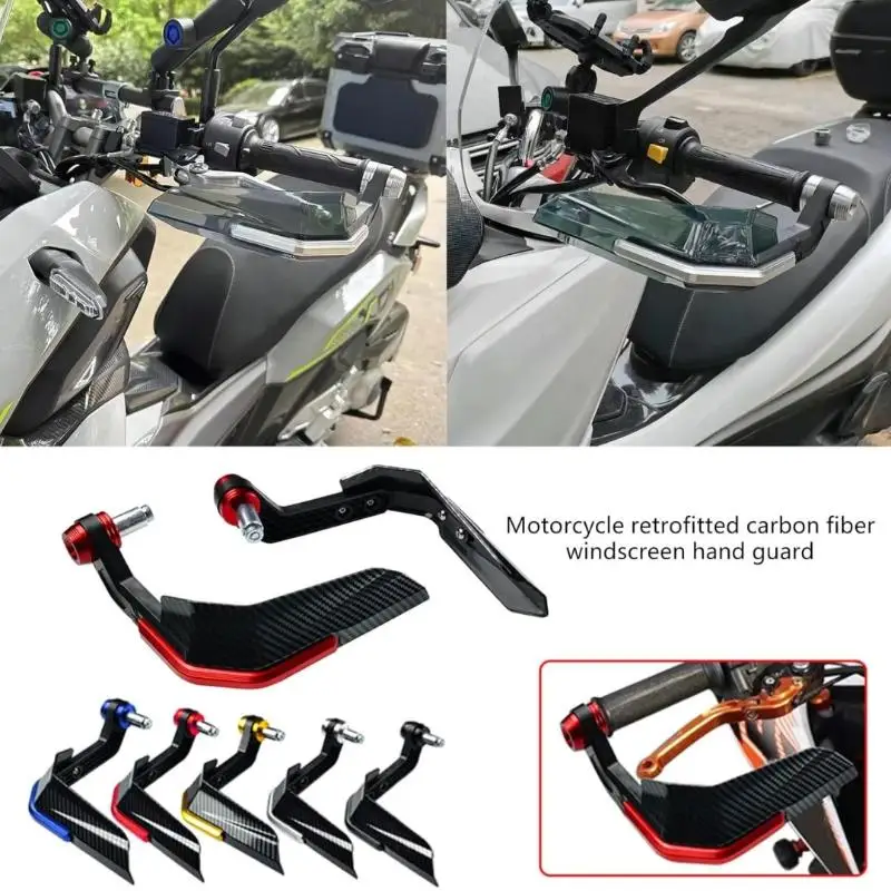 Motorcycle Modification Parts Snake Skin: Ox Horn Windproof Hand Guards